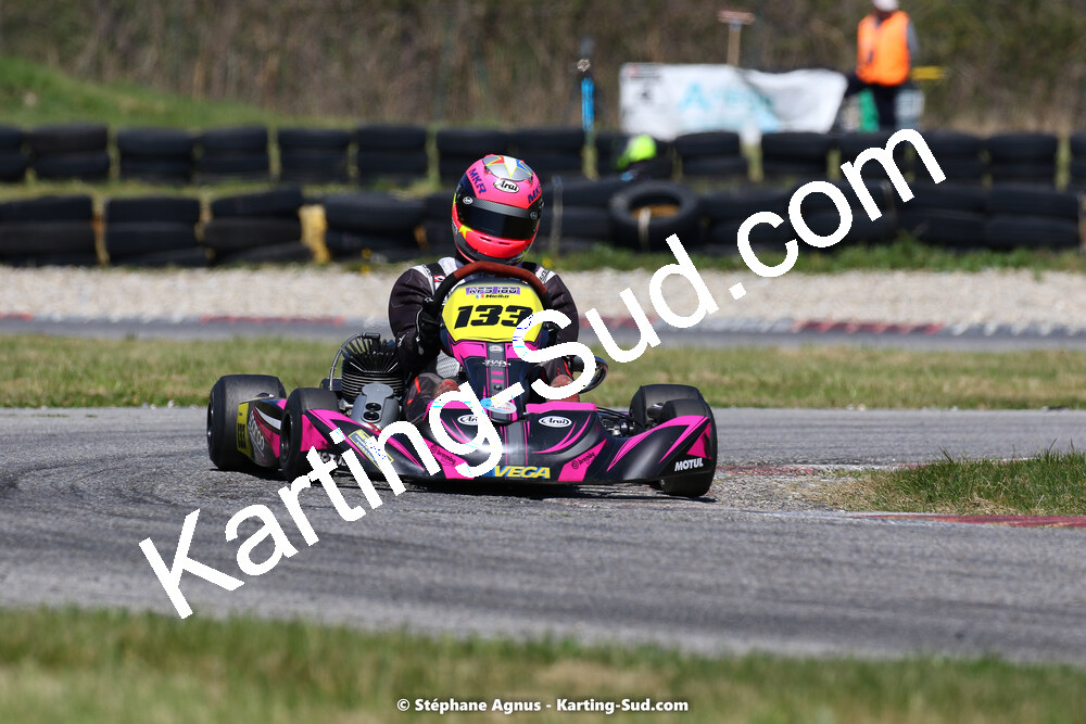 16 & 17/04/2022 : 3ème manche du Championnat du Sud 2022 au circuit d’Aigues-Vives (photos Stéphane Agnus) 2022 — karting
