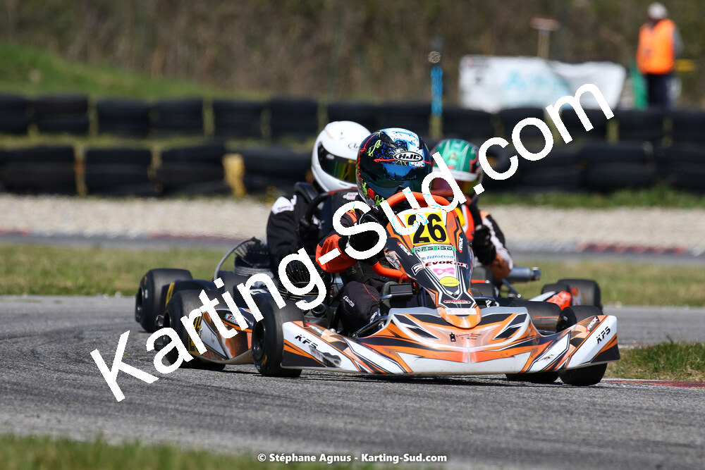 16 & 17/04/2022 : 3ème manche du Championnat du Sud 2022 au circuit d’Aigues-Vives (photos Stéphane Agnus) 2022 — karting