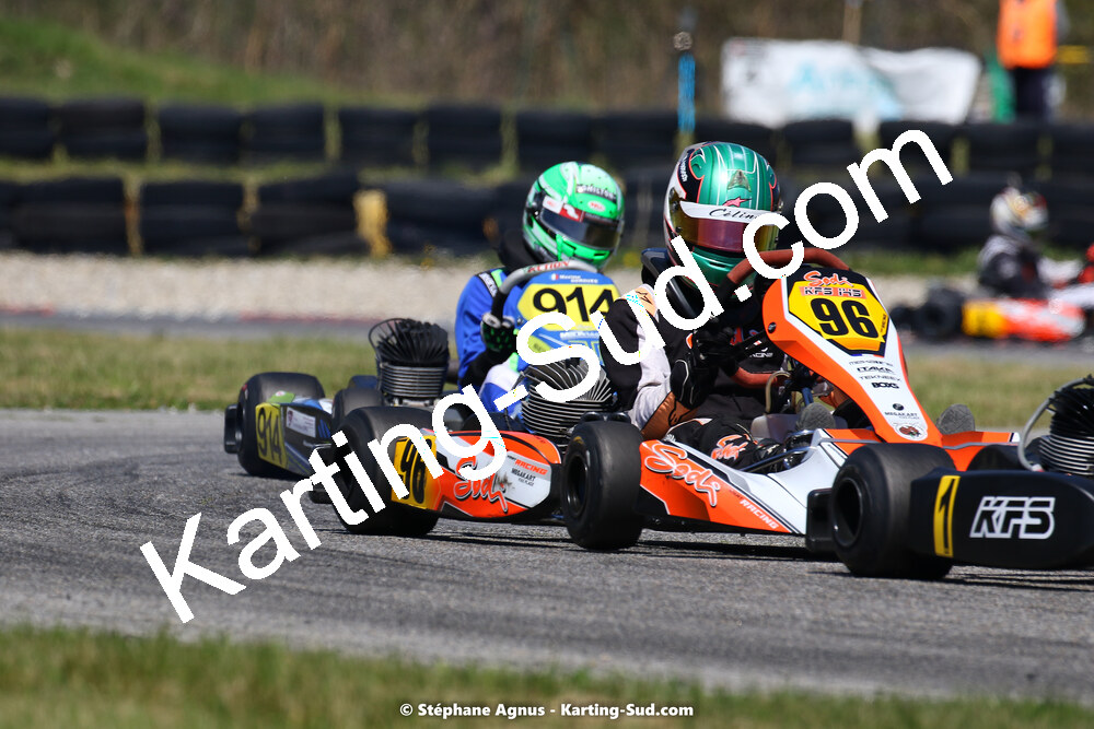 16 & 17/04/2022 : 3ème manche du Championnat du Sud 2022 au circuit d’Aigues-Vives (photos Stéphane Agnus) 2022 — karting