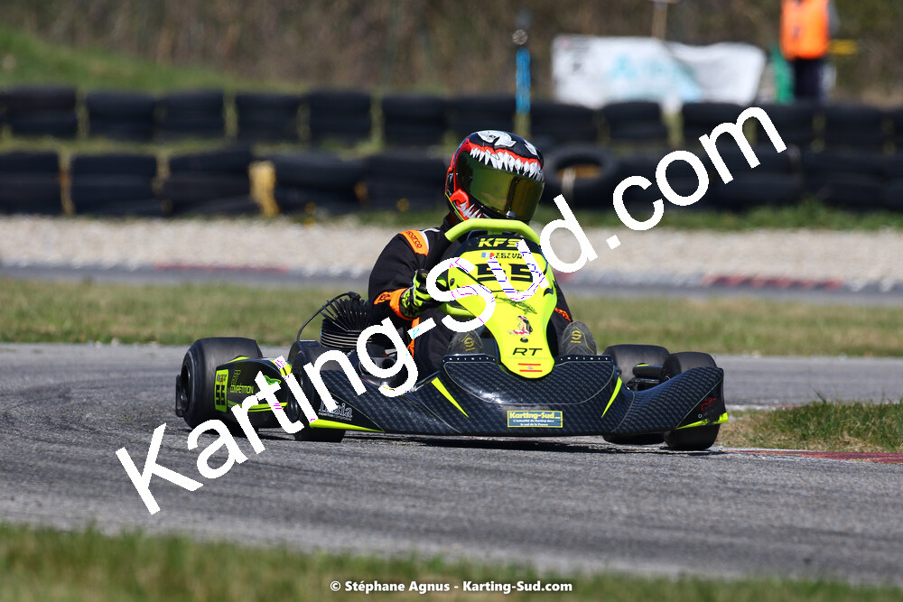 16 & 17/04/2022 : 3ème manche du Championnat du Sud 2022 au circuit d’Aigues-Vives (photos Stéphane Agnus) 2022 — karting