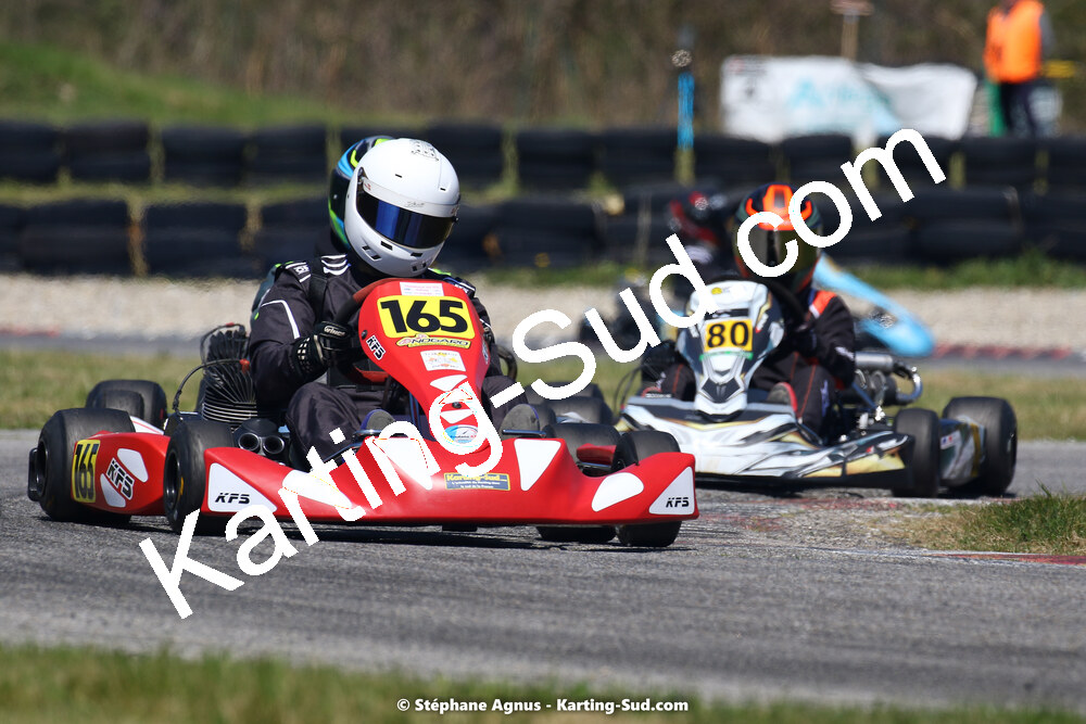 16 & 17/04/2022 : 3ème manche du Championnat du Sud 2022 au circuit d’Aigues-Vives (photos Stéphane Agnus) 2022 — karting