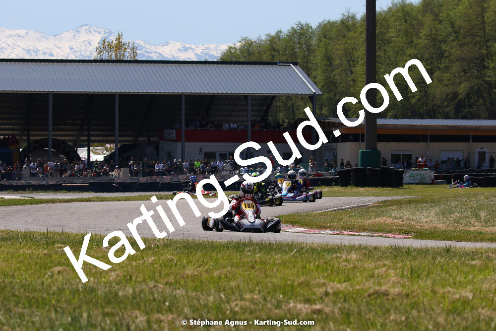 16 & 17/04/2022 : 3ème manche du Championnat du Sud 2022 au circuit d’Aigues-Vives (photos Stéphane Agnus) 2022 — karting