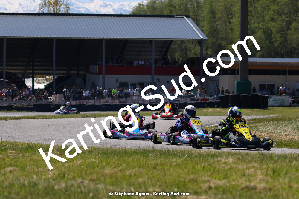 16 & 17/04/2022 : 3ème manche du Championnat du Sud 2022 au circuit d’Aigues-Vives (photos Stéphane Agnus) 2022 — karting