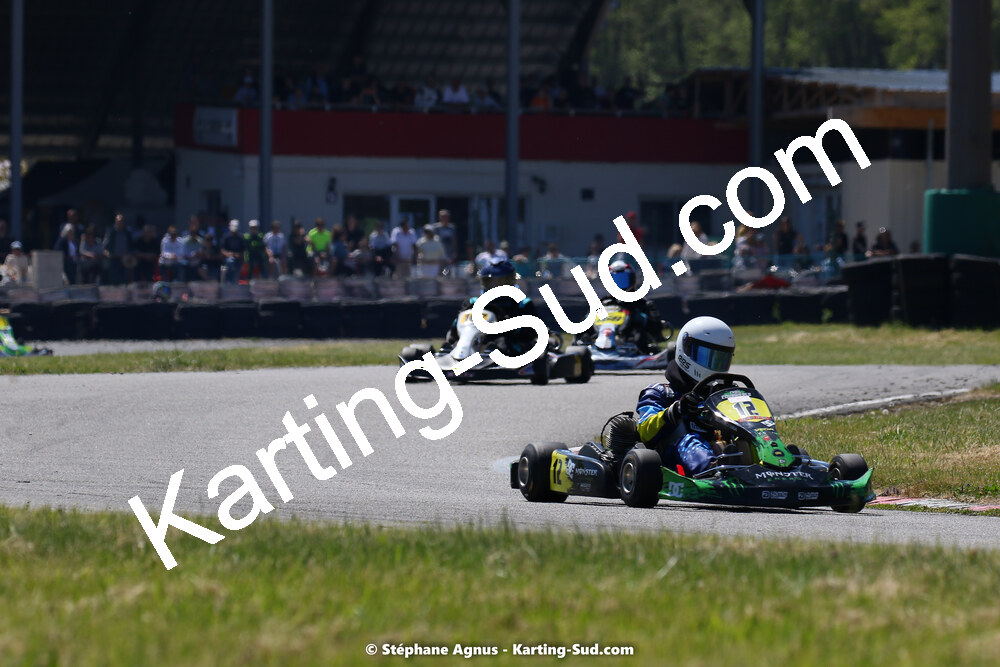 16 & 17/04/2022 : 3ème manche du Championnat du Sud 2022 au circuit d’Aigues-Vives (photos Stéphane Agnus) 2022 — karting