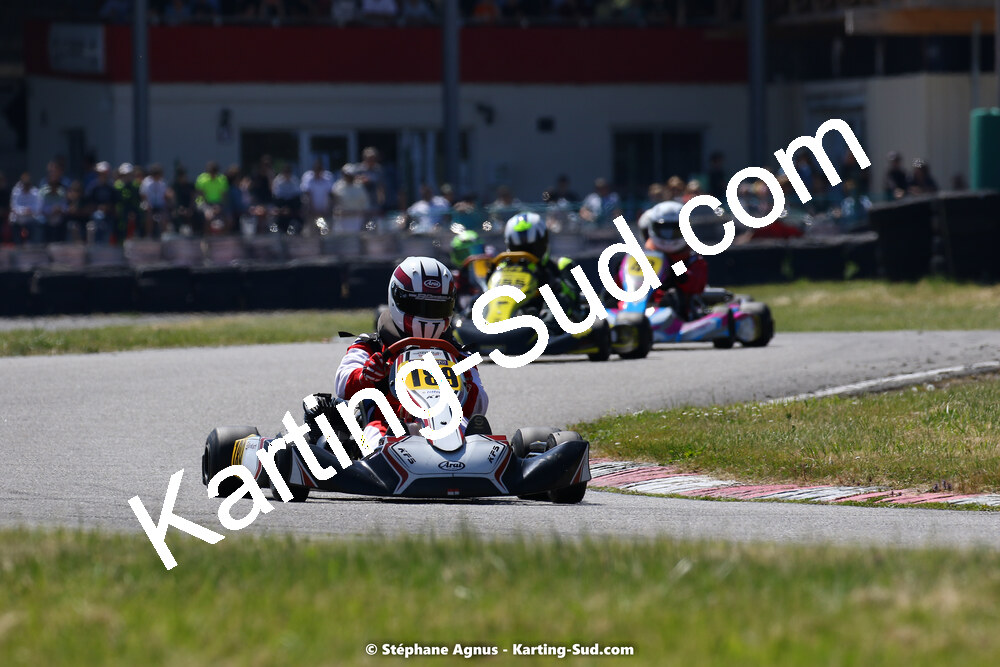 16 & 17/04/2022 : 3ème manche du Championnat du Sud 2022 au circuit d’Aigues-Vives (photos Stéphane Agnus) 2022 — karting