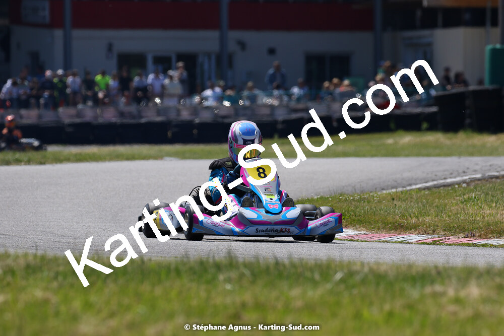 16 & 17/04/2022 : 3ème manche du Championnat du Sud 2022 au circuit d’Aigues-Vives (photos Stéphane Agnus) 2022 — karting