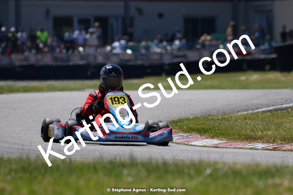 16 & 17/04/2022 : 3ème manche du Championnat du Sud 2022 au circuit d’Aigues-Vives (photos Stéphane Agnus) 2022 — karting