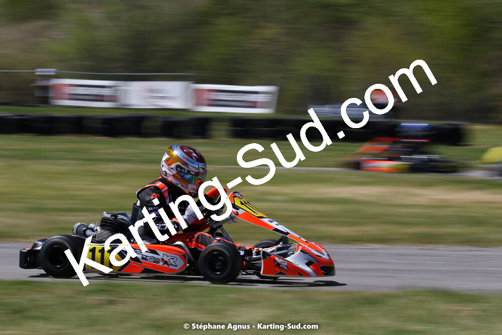 16 & 17/04/2022 : 3ème manche du Championnat du Sud 2022 au circuit d’Aigues-Vives (photos Stéphane Agnus) 2022 — karting