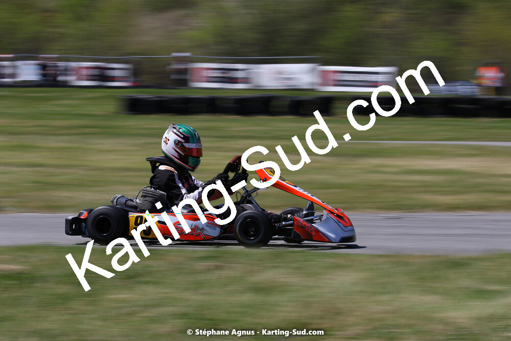 16 & 17/04/2022 : 3ème manche du Championnat du Sud 2022 au circuit d’Aigues-Vives (photos Stéphane Agnus) 2022 — karting