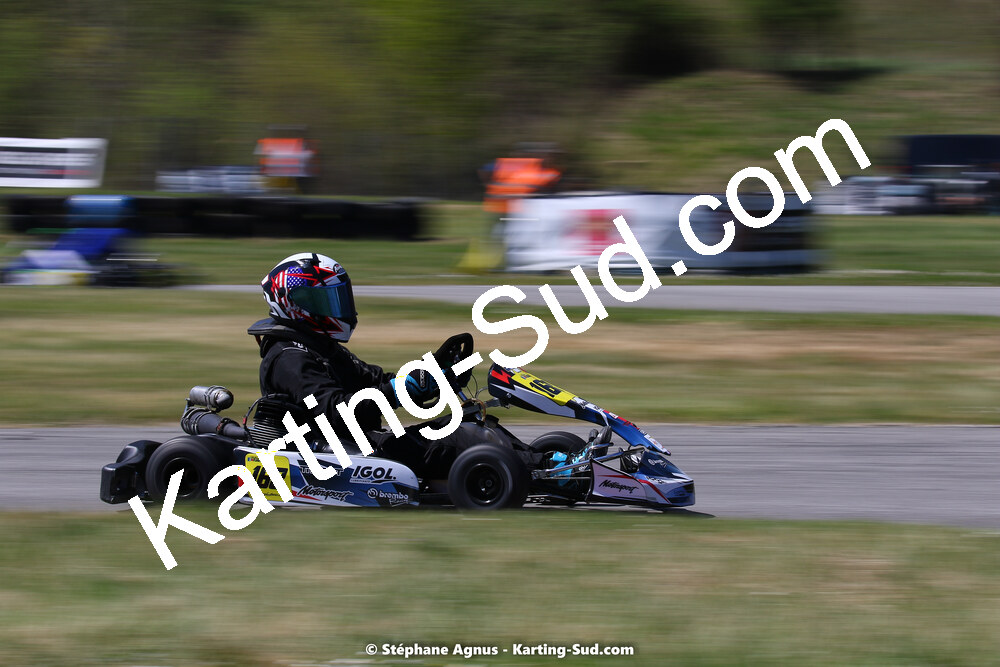 16 & 17/04/2022 : 3ème manche du Championnat du Sud 2022 au circuit d’Aigues-Vives (photos Stéphane Agnus) 2022 — karting