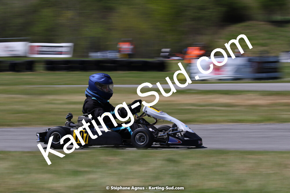 16 & 17/04/2022 : 3ème manche du Championnat du Sud 2022 au circuit d’Aigues-Vives (photos Stéphane Agnus) 2022 — karting