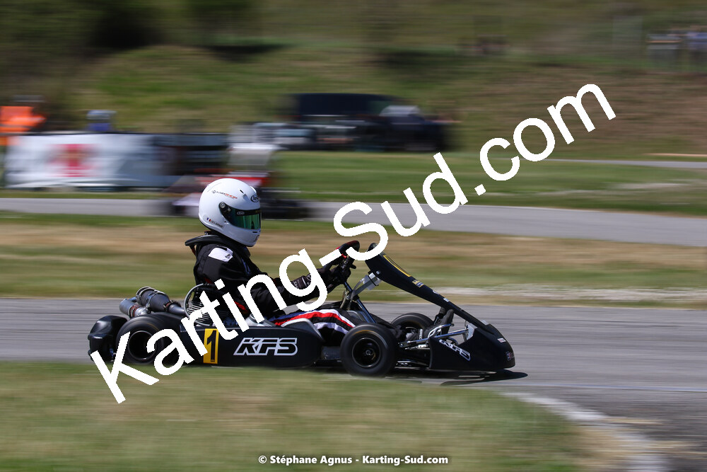 16 & 17/04/2022 : 3ème manche du Championnat du Sud 2022 au circuit d’Aigues-Vives (photos Stéphane Agnus) 2022 — karting