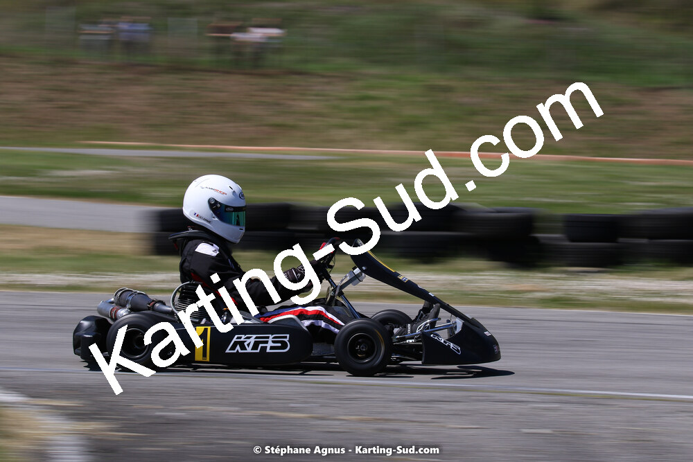 16 & 17/04/2022 : 3ème manche du Championnat du Sud 2022 au circuit d’Aigues-Vives (photos Stéphane Agnus) 2022 — karting