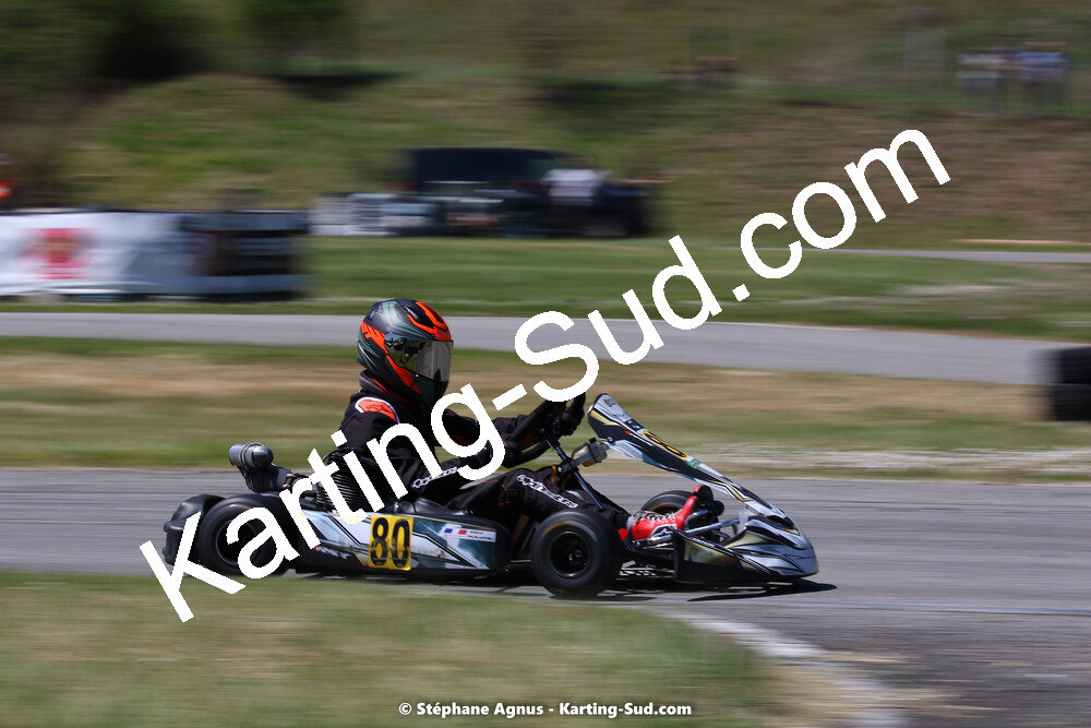 16 & 17/04/2022 : 3ème manche du Championnat du Sud 2022 au circuit d’Aigues-Vives (photos Stéphane Agnus) 2022 — karting