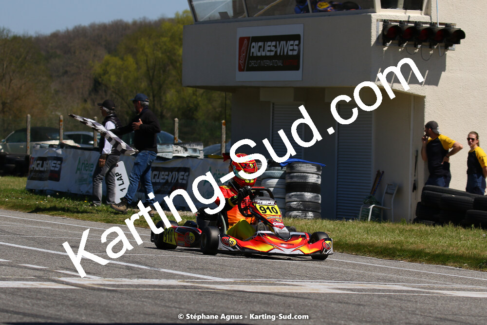16 & 17/04/2022 : 3ème manche du Championnat du Sud 2022 au circuit d’Aigues-Vives (photos Stéphane Agnus) 2022 — karting