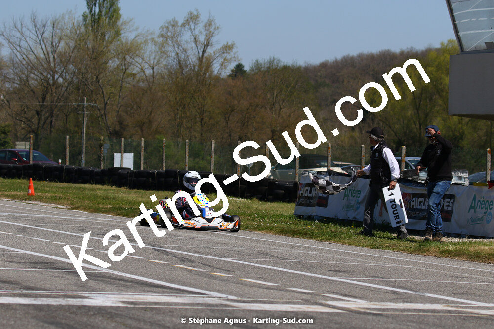 16 & 17/04/2022 : 3ème manche du Championnat du Sud 2022 au circuit d’Aigues-Vives (photos Stéphane Agnus) 2022 — karting