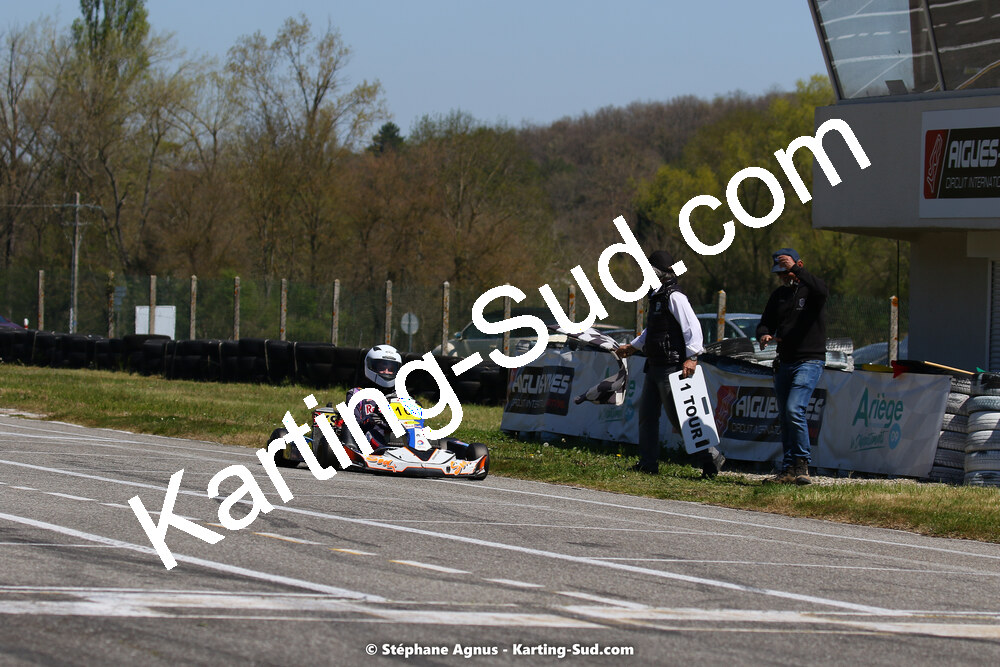 16 & 17/04/2022 : 3ème manche du Championnat du Sud 2022 au circuit d’Aigues-Vives (photos Stéphane Agnus) 2022 — karting