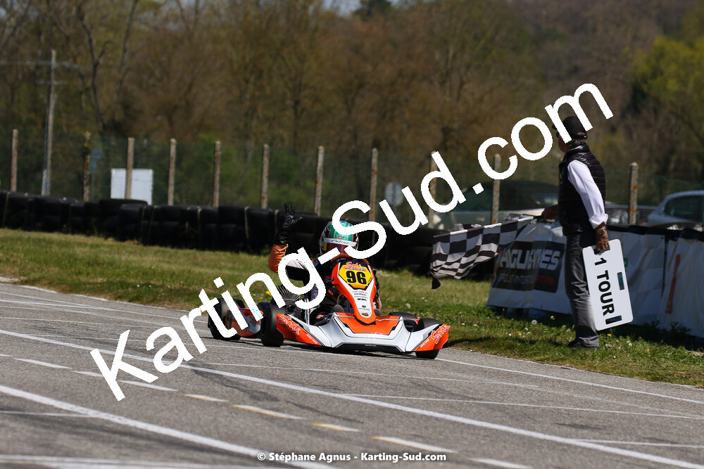 16 & 17/04/2022 : 3ème manche du Championnat du Sud 2022 au circuit d’Aigues-Vives (photos Stéphane Agnus) 2022 — karting