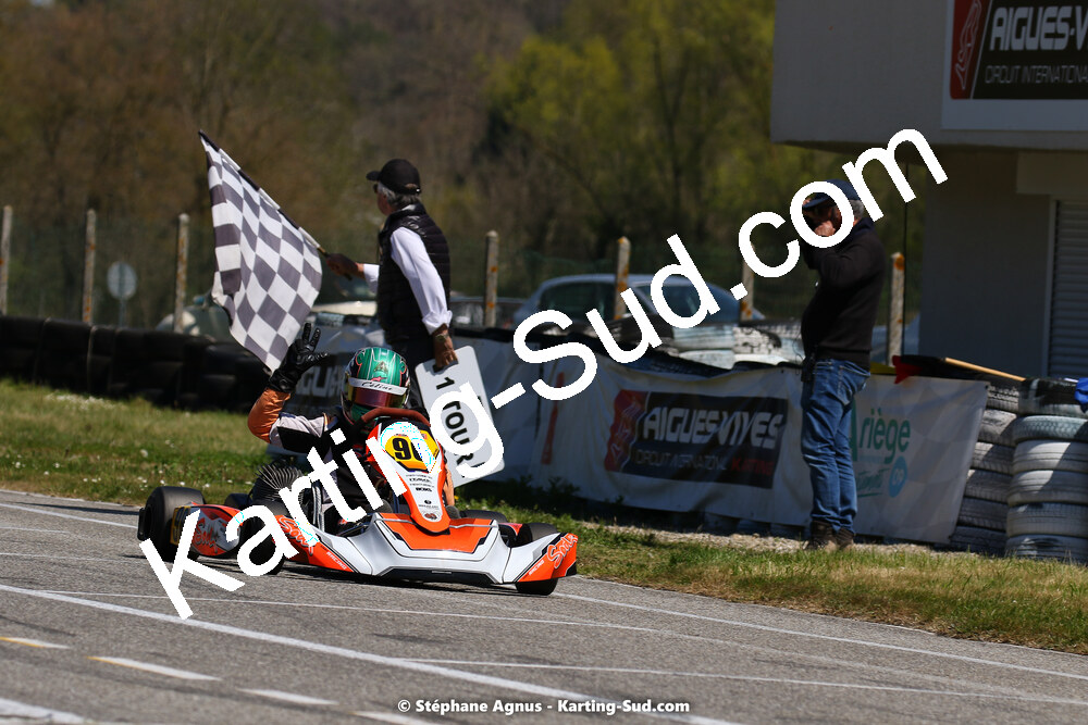 16 & 17/04/2022 : 3ème manche du Championnat du Sud 2022 au circuit d’Aigues-Vives (photos Stéphane Agnus) 2022 — karting