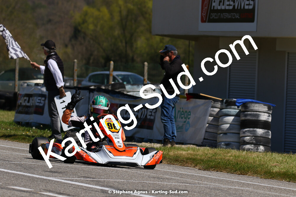 16 & 17/04/2022 : 3ème manche du Championnat du Sud 2022 au circuit d’Aigues-Vives (photos Stéphane Agnus) 2022 — karting
