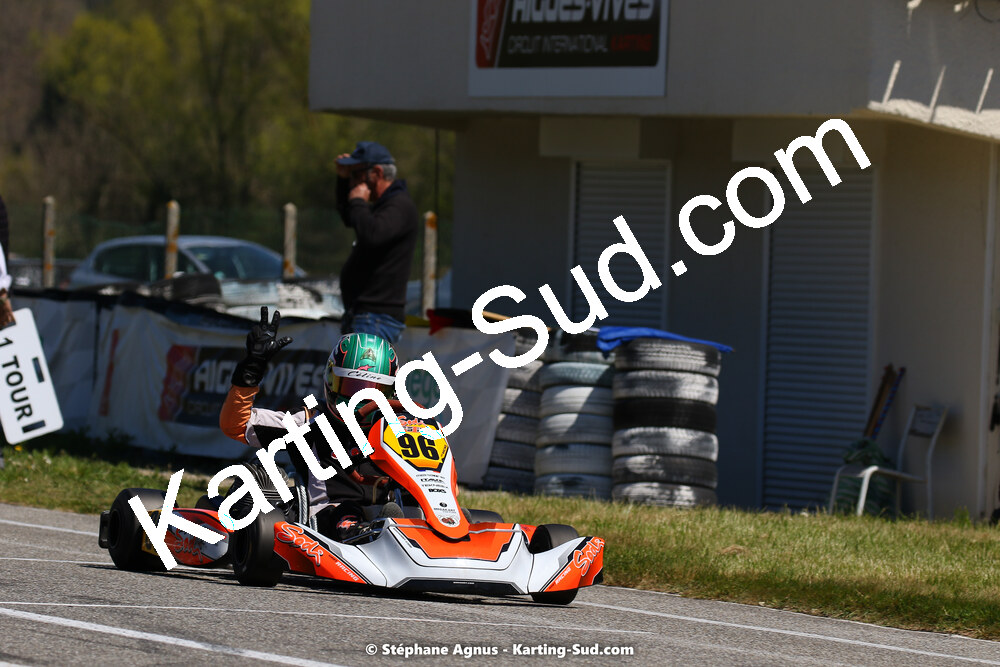 16 & 17/04/2022 : 3ème manche du Championnat du Sud 2022 au circuit d’Aigues-Vives (photos Stéphane Agnus) 2022 — karting