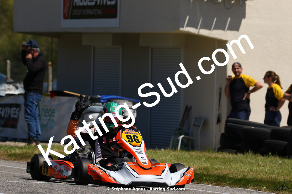 16 & 17/04/2022 : 3ème manche du Championnat du Sud 2022 au circuit d’Aigues-Vives (photos Stéphane Agnus) 2022 — karting
