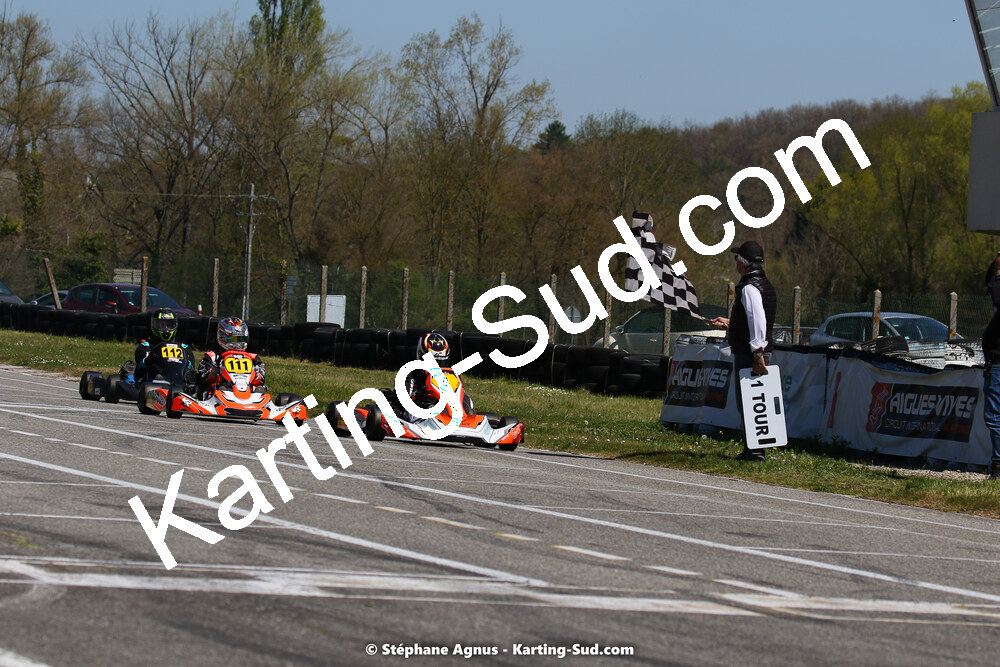 16 & 17/04/2022 : 3ème manche du Championnat du Sud 2022 au circuit d’Aigues-Vives (photos Stéphane Agnus) 2022 — karting