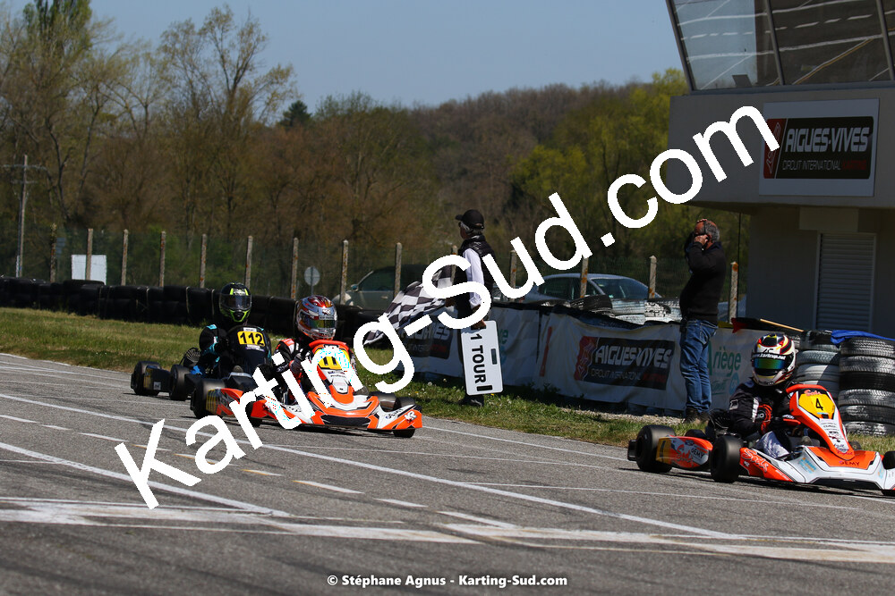 16 & 17/04/2022 : 3ème manche du Championnat du Sud 2022 au circuit d’Aigues-Vives (photos Stéphane Agnus) 2022 — karting