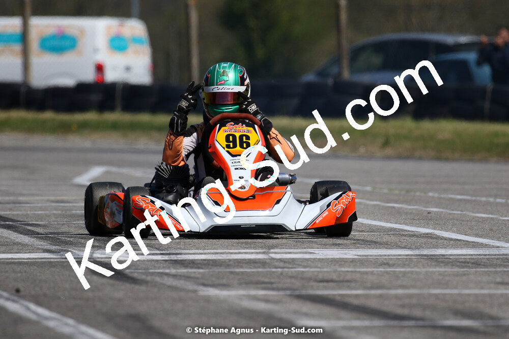 16 & 17/04/2022 : 3ème manche du Championnat du Sud 2022 au circuit d’Aigues-Vives (photos Stéphane Agnus) 2022 — karting