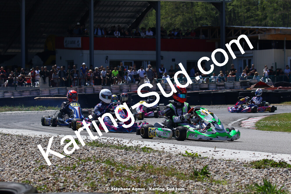 16 & 17/04/2022 : 3ème manche du Championnat du Sud 2022 au circuit d’Aigues-Vives (photos Stéphane Agnus) 2022 — karting