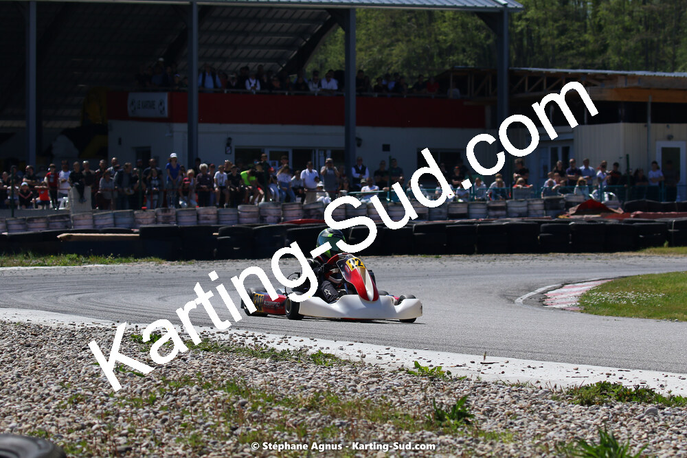 16 & 17/04/2022 : 3ème manche du Championnat du Sud 2022 au circuit d’Aigues-Vives (photos Stéphane Agnus) 2022 — karting