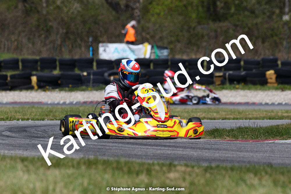 16 & 17/04/2022 : 3ème manche du Championnat du Sud 2022 au circuit d’Aigues-Vives (photos Stéphane Agnus) 2022 — karting