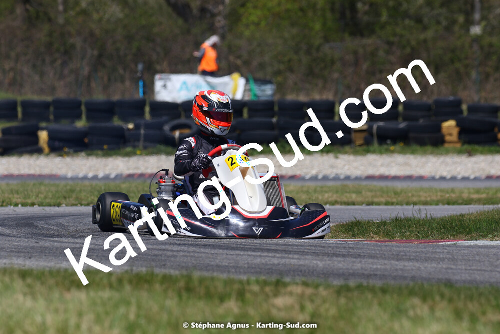 16 & 17/04/2022 : 3ème manche du Championnat du Sud 2022 au circuit d’Aigues-Vives (photos Stéphane Agnus) 2022 — karting