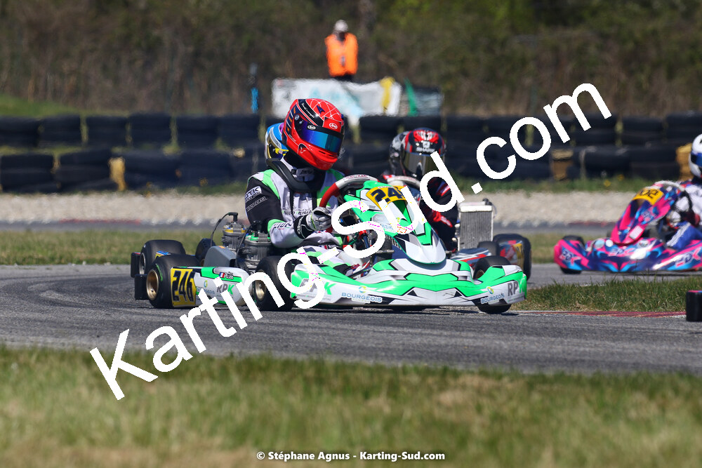 16 & 17/04/2022 : 3ème manche du Championnat du Sud 2022 au circuit d’Aigues-Vives (photos Stéphane Agnus) 2022 — karting