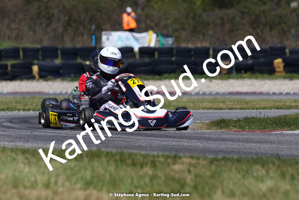 16 & 17/04/2022 : 3ème manche du Championnat du Sud 2022 au circuit d’Aigues-Vives (photos Stéphane Agnus) 2022 — karting