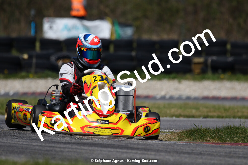 16 & 17/04/2022 : 3ème manche du Championnat du Sud 2022 au circuit d’Aigues-Vives (photos Stéphane Agnus) 2022 — karting