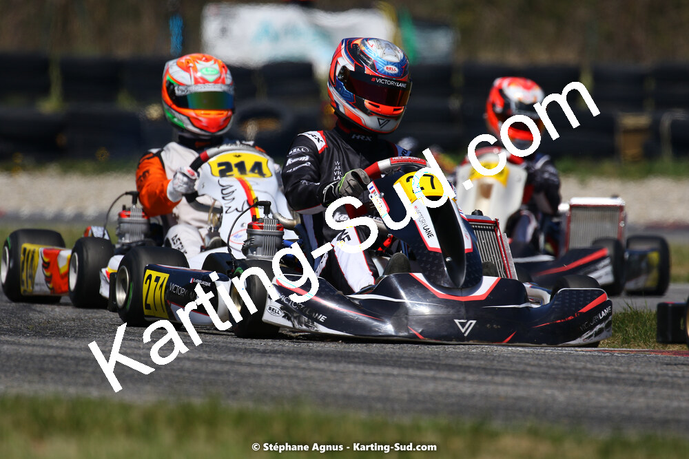 16 & 17/04/2022 : 3ème manche du Championnat du Sud 2022 au circuit d’Aigues-Vives (photos Stéphane Agnus) 2022 — karting