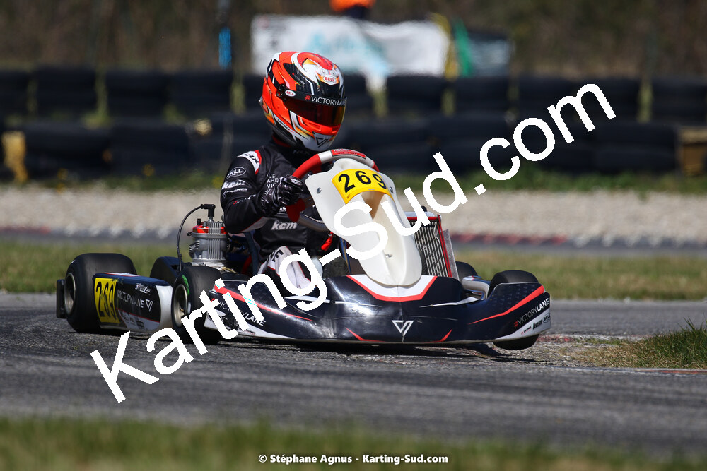 16 & 17/04/2022 : 3ème manche du Championnat du Sud 2022 au circuit d’Aigues-Vives (photos Stéphane Agnus) 2022 — karting