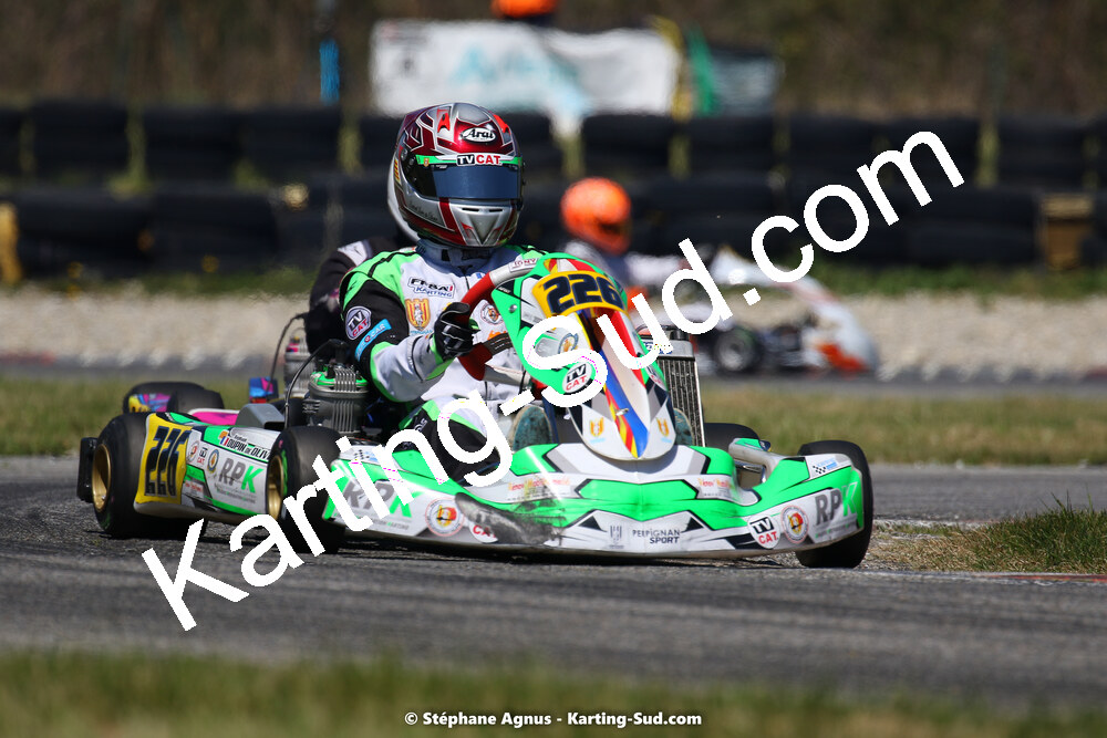 16 & 17/04/2022 : 3ème manche du Championnat du Sud 2022 au circuit d’Aigues-Vives (photos Stéphane Agnus) 2022 — karting