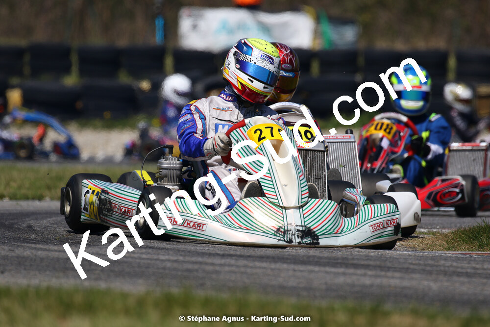 16 & 17/04/2022 : 3ème manche du Championnat du Sud 2022 au circuit d’Aigues-Vives (photos Stéphane Agnus) 2022 — karting