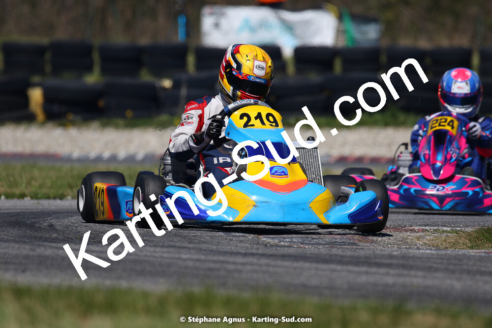16 & 17/04/2022 : 3ème manche du Championnat du Sud 2022 au circuit d’Aigues-Vives (photos Stéphane Agnus) 2022 — karting