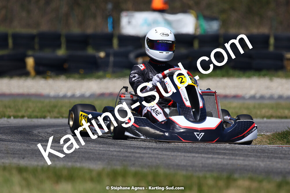 16 & 17/04/2022 : 3ème manche du Championnat du Sud 2022 au circuit d’Aigues-Vives (photos Stéphane Agnus) 2022 — karting