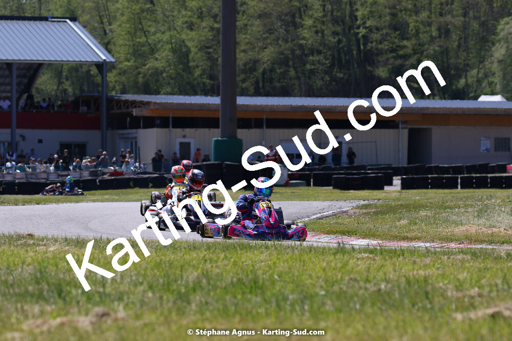 16 & 17/04/2022 : 3ème manche du Championnat du Sud 2022 au circuit d’Aigues-Vives (photos Stéphane Agnus) 2022 — karting