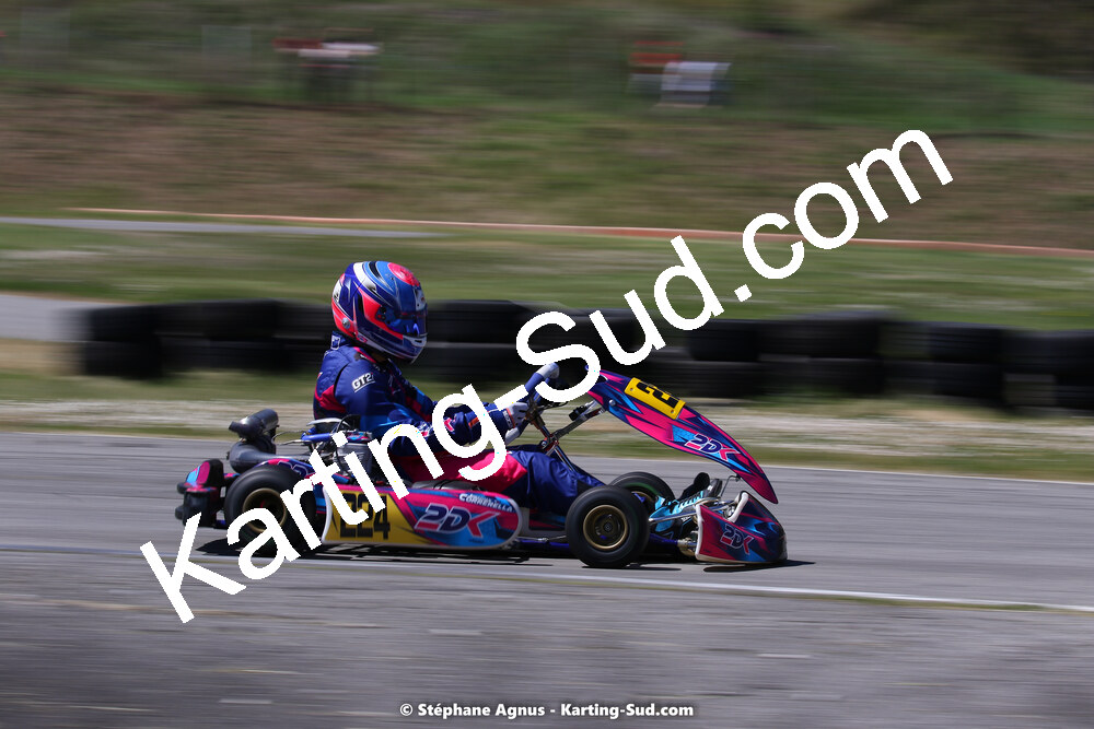 16 & 17/04/2022 : 3ème manche du Championnat du Sud 2022 au circuit d’Aigues-Vives (photos Stéphane Agnus) 2022 — karting