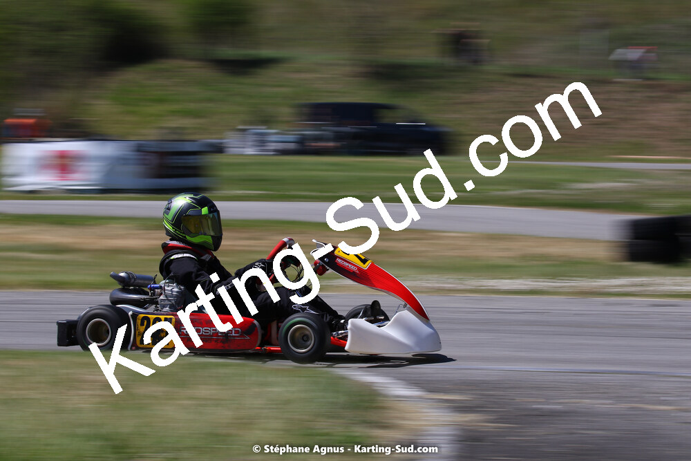16 & 17/04/2022 : 3ème manche du Championnat du Sud 2022 au circuit d’Aigues-Vives (photos Stéphane Agnus) 2022 — karting