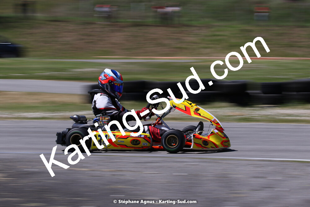 16 & 17/04/2022 : 3ème manche du Championnat du Sud 2022 au circuit d’Aigues-Vives (photos Stéphane Agnus) 2022 — karting