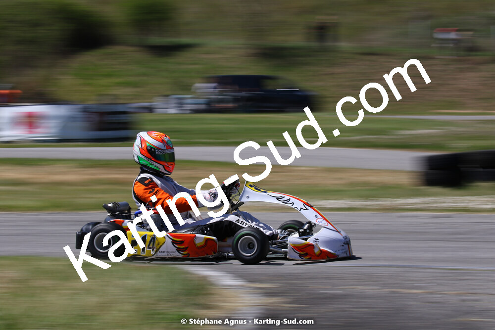 16 & 17/04/2022 : 3ème manche du Championnat du Sud 2022 au circuit d’Aigues-Vives (photos Stéphane Agnus) 2022 — karting