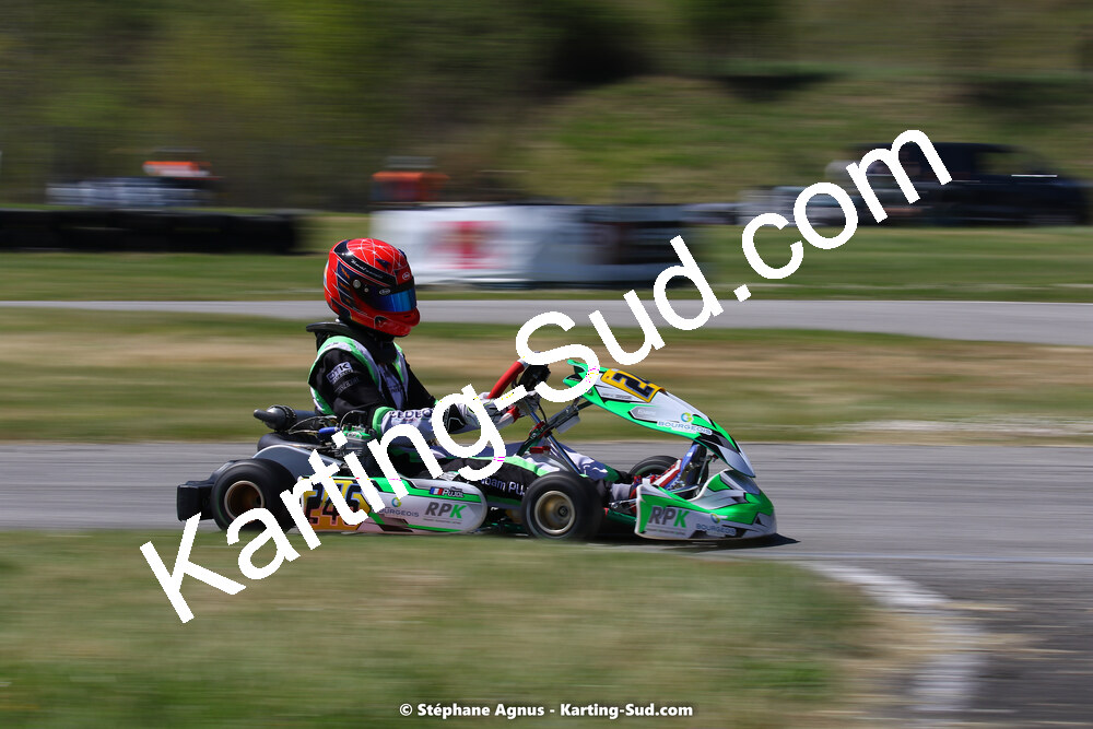 16 & 17/04/2022 : 3ème manche du Championnat du Sud 2022 au circuit d’Aigues-Vives (photos Stéphane Agnus) 2022 — karting