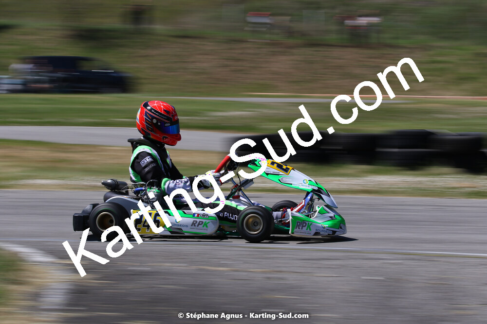 16 & 17/04/2022 : 3ème manche du Championnat du Sud 2022 au circuit d’Aigues-Vives (photos Stéphane Agnus) 2022 — karting