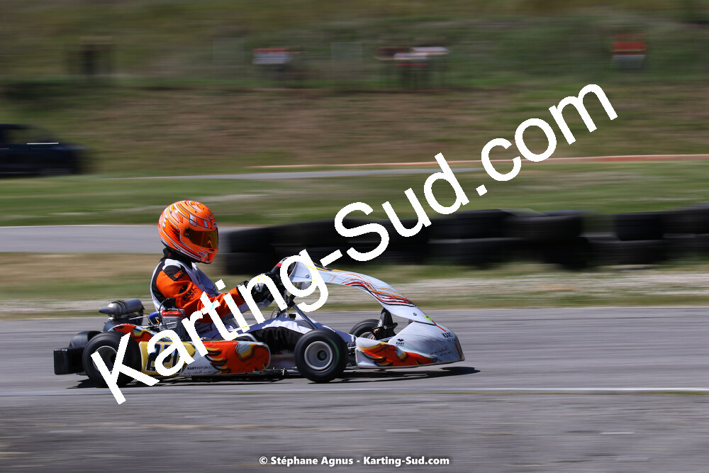 16 & 17/04/2022 : 3ème manche du Championnat du Sud 2022 au circuit d’Aigues-Vives (photos Stéphane Agnus) 2022 — karting